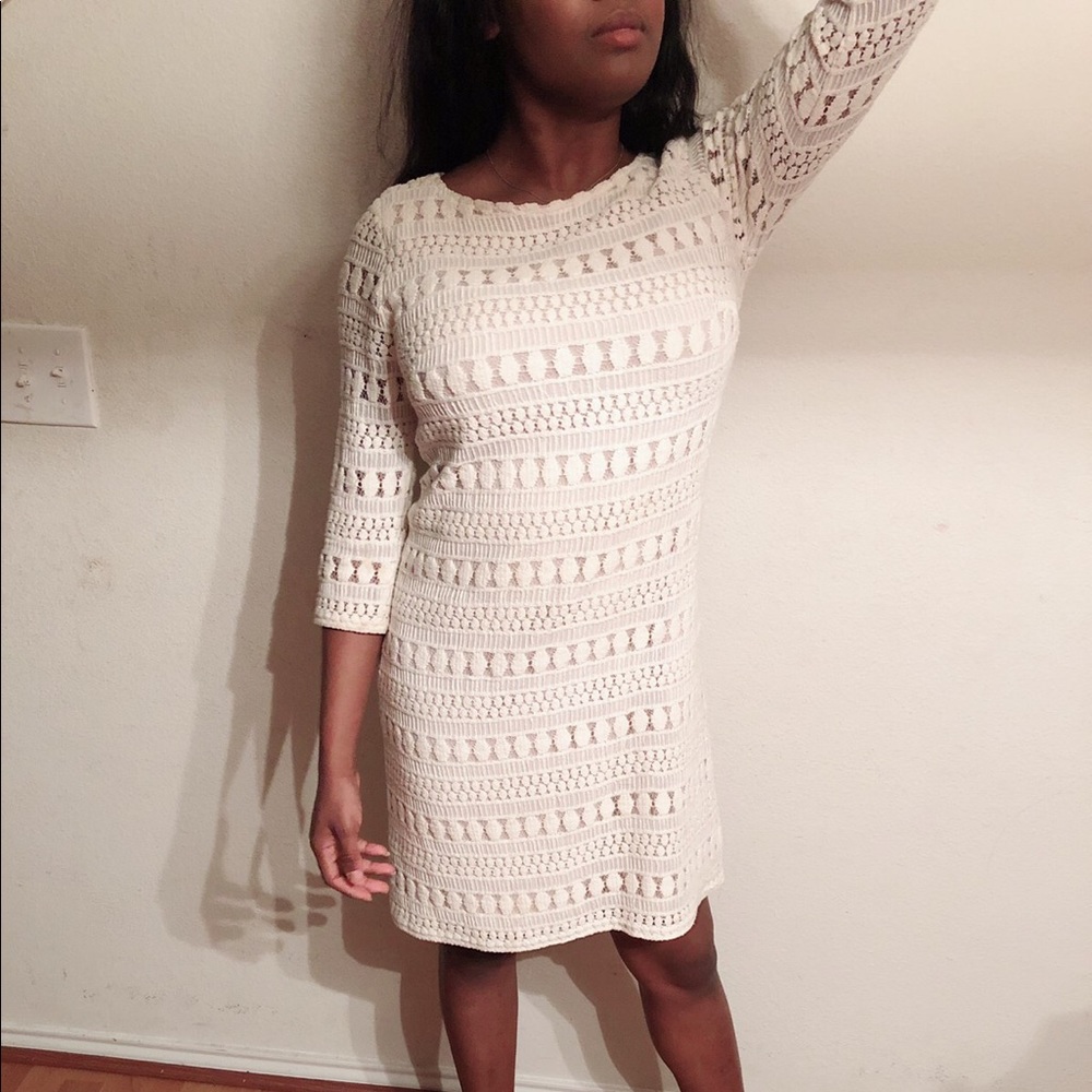 Classic beige dress
